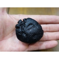 § Energy Ore RIZALITE Tektite Philippine Meteorite Weight 112g-4 Thailand Black Glass Leigong Ink Im