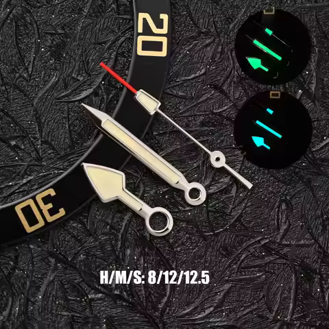 MIYOTA 82XX Hands Super Green BGW9 Luminous Watch Hands Fit 8215 8205 DG2813 Movement 8200 8215 2813