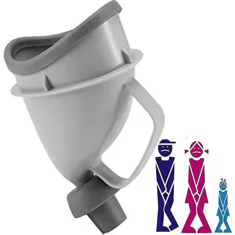 Outdoor Car Camping Toilet Male Female Urinal Funnel Urine Funnel Peeing Emergency Traffic Portable 