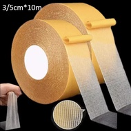 5/10M Double-Sided Tape Mesh High Strong Sticky Durable Duct Cloth Tape Double-sided duct tape