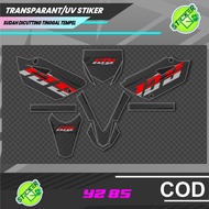 SIMPLE CLEAR TRANSPARENT STRIPING YAMAHA YZ85 VIETNAM 4 VIRAL UV ALREADY CUT PNP