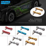 1/2 2 Pcs 1/28 RC Cars Metal Steering Joint Replacing Part Modification Link Rod Supplies Replacemen