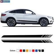Edition 1 Side Stripes Skirt Sticker Decal For Mercedes Benz GLC Class X253 Coupe C253 GLC250 GLC300
