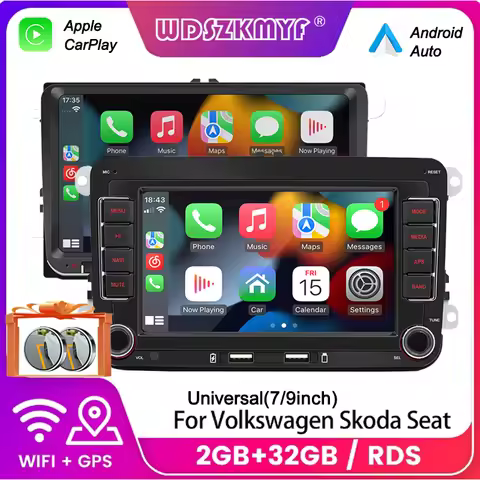 Android 13 Car Radio For VW Volkswagen Golf 5 6 Touran Passat B6 Jetta MK5 MK6 Autoradio Multimedia 
