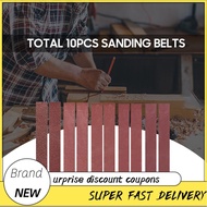 freemarket 10pcs 60/60/80/120/240/320/400/600/800/1000 Grits Sanding Belts  Premium Aluminum Oxide B