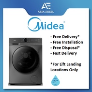 MIDEA MF200D85B 8.5/6KG DARK GREY FRONT LOAD WASHER CUM DRYER