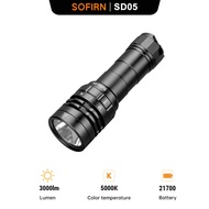 Sofirn SD05 Senter Selam XHP50.2 Super Terang 3000lm 21700 Baterai Senter Selam dengan Sakelar Mag