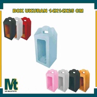 Box 14x14x25 cm Carrying Box/ Cookie Box Cardboard/ POLOS