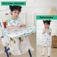 ~Dari KL~ Coverall Bib baby Proses Weaning Coverall Bib High Chair Cover-all Bib Baby Eating Bib Wea