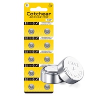 Cotchear 10pcs AG3 LR41 Battery 392 384 192 SR41SW CX41 L736 Batteries L736f Battry 1.5V LR41 Button