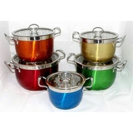 Panci Set Rainbow Vicenza V-510