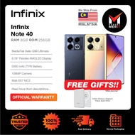 Infinix Note 40 Smartphone | MediaTek Helio G99 Ultimate | 6.78" AMOLED Display | 108MP Dual Rear Ca