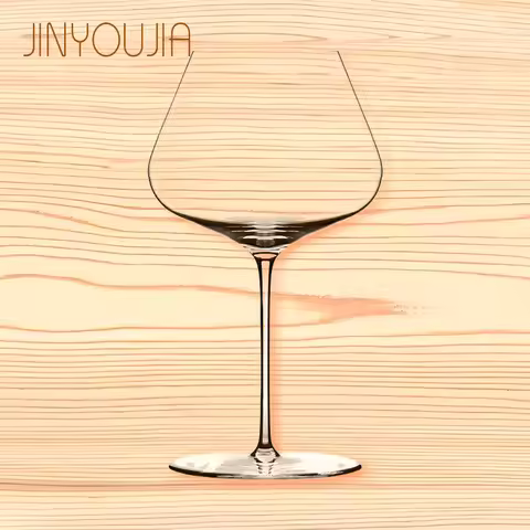 JINYOUJIA New Model 590ml Balance Glass Chardonnay White Wine Luxury Crystal Glasses Handmade Premiu