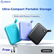 Orico Ultra Fast Portable External SSD High Speed USB 3.2 Type C Mini Solid State Drive 256GB 512GB 