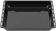 ICQN Baking Tray 465 x 370 x 60 mm Deep, Enamelled Grease Pan for Oven and Cooker, Suitable for Bosch Siemens Neff Constructa, Scratch-Resistant &amp; Rustproof, 46.5 x 37 cm