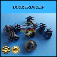 DOOR TRIM CLIP DAN PANEL - GREY COLOUR CLIP PINTU