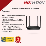 Hikvision DS-3WR12C Wireless Router AC 1200M Dual Band Wifi5