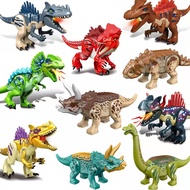 Dinosaur Blocks Jurassic Park Dino Toys with Sound and Light Compatible With Lego T-Rex Pterosaurs