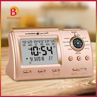 [Blesiya1] Azan Alarm Clock Azan Alarm Table Clock Gift for Home Decor Date Snooze