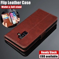 For Samsung Galaxy J8 2018 6.0 inch SM-J810F J810G J810Y J810GF J810M Premium Leather Flip Folio Wal