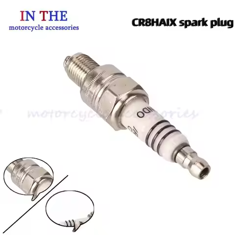 Motorcycle Spark Plug CR8HSA C8HSA CR8HIX Fit for 50cc 70cc 90cc 110cc 125cc 150cc ATV Pit Dirt Bike
