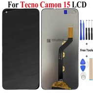 Display 6.6" For Tecno Camon 15 Air CD6 LCD Display Touch Screen Digitizer Assembly For Tecno Camon 