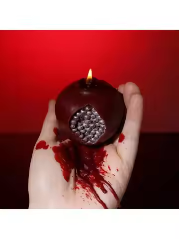 Low temperature wax, red pomegranate, everything goes smoothly with aromatherapy candles, indoor hom