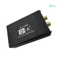 Mary Premium Metal USB Audios Decoders HiFi Quality Not Required Driver ES9018K2M