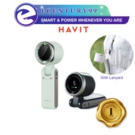 HAVIT HF607 Foldable Handfree Neck Turbo Fan 3600mAh | 13500RPM 5-Speed Wind Adjustment