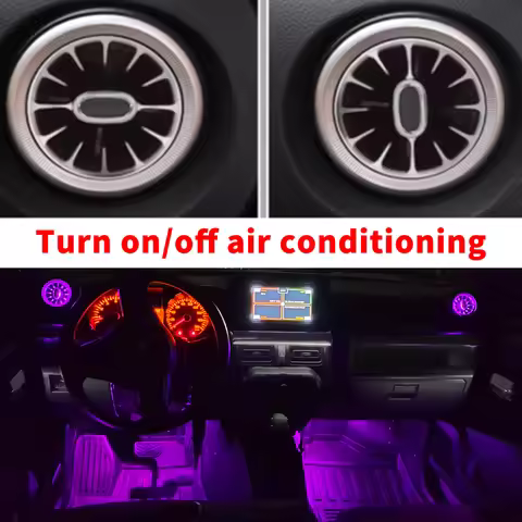 Jimny Air Conditioning Vent Light Atmosphere Foot Light For Suzuki Jimny JB64 JB74 2019 2020 2021 20