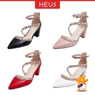 HEUS Bellstud Heels (Ready Stock)