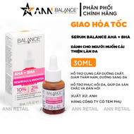 Serum Balance Active Formula AHA 10% + BHA 2% Giúp Tẩy Da Chết Cho Da Mịn Màng 30ml [Chính Hãng]