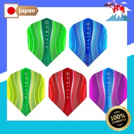 Harrows Silika Lumen Standard Flight - Aqua & Pink 5124 Darts Flight【Direct from Japan】
