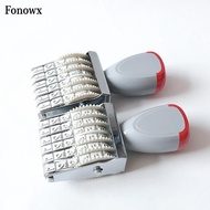 [AbabixaMY] 6 Digits Numbering Stamp Symbol Numeric 6 Digits Roller Stamp for Stationery