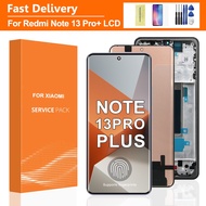 Original For Xiaomi Redmi Note 13 Pro+ 23090RA98C LCD Display Digital Touch Screen for Note 13 Pro P