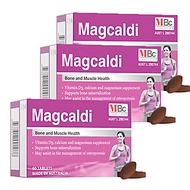 3 Hộp Thực phẩm Magcaldi Bổ sung các vitamin canxi, magie và vitamin D3 dành cho phụ nữ , người lớn