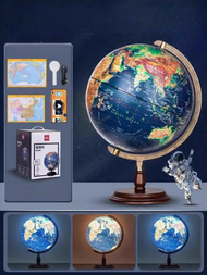 deli | Educational 3D Stereoscopic Large Earth Globe Light-up Decor