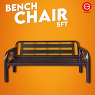 [READY STOCK KEDAH]GT HOME 5ft Bench Chair 3 Seater Long Metal Garden Bench Outdoor Kerusi Besi Taha