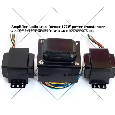 300B FU50 vacuum tube amplifier audio transformer 172W power transformer + output transformer 10W 3.