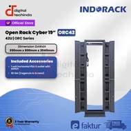 ORC42 Open Rack Cyber 42U INDORACK Rak Rack Server Modem Audio WIfi