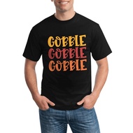Gobble Gobble Gobble Trendy Plus Size Cotton T Shirt With Relaxed Style