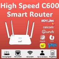 New C600 Modified Modem ,Wireless Router ,Wi-Fi 4G Internet ,Unlimited Data, Hotspot, Support Sim Ca