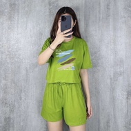 RS - One Set Babyterry DTF WALL PAINT COLOR // SETELAN WANITA TERBARU DTF