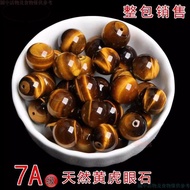 🔥Best Discount Sale 7A Yellow Tiger Eye Stone Round Beads Loose Beads Semi-finished Products Handmad
