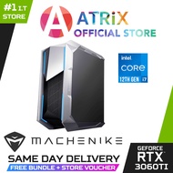 [Express-Delivery] Machenike Custom Gaming PC F117-V | Option Intel i7-12700K and GeForce RTX3060Ti 