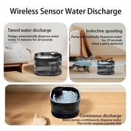 FURPIPI 7L Cat Dog Water Fountain 10000mAh Battery Wireless Drinker with Motion Sensor Dual Power Su