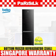Beko RCNT375I50VZWB Bottom Freezer Refrigerator (356L)