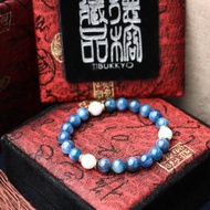 原礦藍晶石6mm圓珠 硨磲隔珠 手珠手串手環 客製化手鍊設計