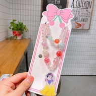 MOCMOC_SHOP | A49 PRINCESS CHARACTER LIGHT PENDANT PEARL NECKLACE BRACELET SET