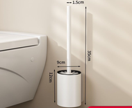 แปรงขัดห้องน้ำ ติดผนังได้(MH_258) สไตล์โมเดิร์นลักชูรี่ Modern Luxury